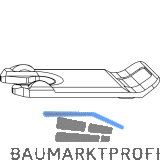 MACO Scherenbegrenzung f. Scheren Gr. 400/600/800 o. Gr. 00-1, schwarz (43551)