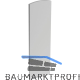 ECONOMY Endkappe f�r Bodenprofile 0011 FLEX ProXL, rechts, silber eloxiert