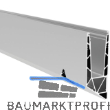 ECONOMY Bodenprofil 0011 verst.FLEX LIGHT zur vorgesetzten Montage,5000mm,silber