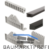 ECONOMY Dichtungsset 0005 UNO FLEX, 2500 mm,Glasst�rke 16,79 mm,Kunststoff/Gummi
