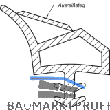 Innent�rdichtung AC 4689, Kunststoff anthrazit