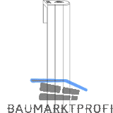 ROTO NX Abdeckkappe Falzeckband T Holz R07.2 wei� links