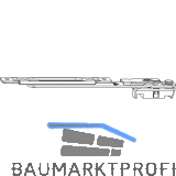 ROTO NT/NX Falzscherenset f�r Beschlagsnut silber (494389)