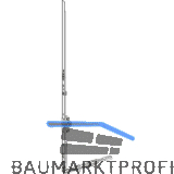 ROTO D-/DK-Getriebe KSR konstant DM 15 mm 1P L=600/170 mm Eckumlenkung silber