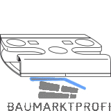 WINKHAUS Sicherheitsschlie�blech SBS.H.13-29, Eurofalz 12/29-13V, Stahl silber