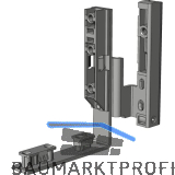 WINKHAUS Fl�gellager FL.HAT.18-13-12.RS, 12/18-13V, 130 kg, rechts, silber