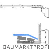 WINKHAUS Garnitur Fl�gelteil GRT.FXL.18-13.RS.WS, 12/18-13V, rechts, wei�