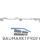 WINKHAUS Drehlagerschiene DLS.K.SE.9-13 zu Drehlager DL.H.SE, 9V/13V, universal