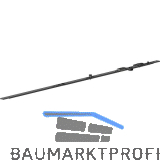 WINKHAUS Oberschiene OS.SE.1025-1, FFB 775-1025 mm, 1 Zapfen, silber