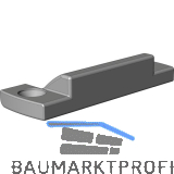 WINKHAUS Zwangsverriegelung ZV-RT.H.9-20.AGR, Rahmenteil 9V, Eurofalz 20 mm