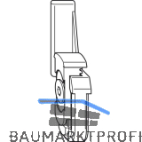 WINKHAUS Rahmenteil RT.DFE-TFE.LS, Schlie�blech SBS, mit Anschlagfl�che, links
