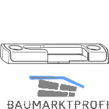 WINKHAUS Sicherheitsschlie�blech SBS.H.9-20.LS.WK, Eurofalz 12/20-9V, links