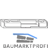WINKHAUS Sicherheitsschlie�blech SBS.H.9-18.LS.WK, Eurofalz 12/18-9V, links