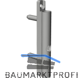 WINKHAUS Fl�gellager FK.20-6/20.BR, 100 kg, braun