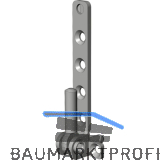 WINKHAUS Ecklager ESVW.6-3-16.LS.SL/WS, 130 kg, links, silber/wei�