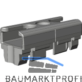 WINKHAUS Schlie�blech SBA.K.BN f�r gegen�berliegende Beschlagsnut, Zink silber