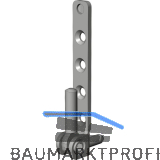 WINKHAUS Ecklager ESV.6-3-16.SL/BR, symmetrisch, 100 kg, silber/braun