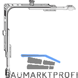 WINKHAUS Eckumlenkung E1.VS.KG.F, 1 Kontaktgeber / 1 Zapfen, silber