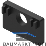 CROSO Einlage f�r Glasklemmbeschlag/Klemmhalter, f�r 12 mm