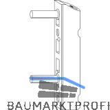 ROTO NT/NX Eckband K6/130 P6/150 h�hen-/anpressdruckverstellbar silber