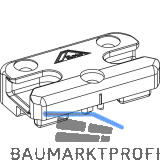 ROTO NT/NX SH-Schlie�st�ck PVC 13V mit Boden KBE/K�MMERLING/TROCAL Zink