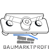 ROTO NT/NX Niveauschaltsperre Rahmenteil Holz Eurofalz 30 mm 13V 2 Bohrzapfen