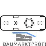ROTO NT/NX Fang-/Putzscheren Unterlage 3,5 mm graubraun (347134)
