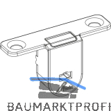 ROTO NT/NX Drehsperre verdeckt Holz 13V silber