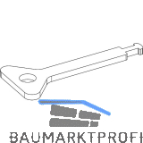 ROTO NT/NX Schl�ssel zu Drehsperre verdeckt Stahl verzinkt