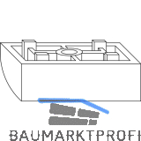 WINKHAUS Auflauf FR.13/12, Falzluft 12 mm, Versatz 13 mm, Kunststoff