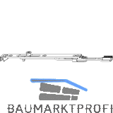 MACO MM Endverschluss EH unten, mit 1 iS-Zapfen, FFH 1340-2450 mm (205644)