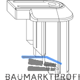 MACO Schmutzabdeckung Falzecklagerband AS/DTuni mit �V, perlhellgrau RAL9022