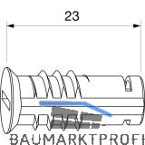MACO-TRONIC Magnet einschraubbar in Zink Geh�use, silber (465323)
