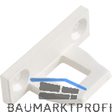 Schlie�blech zu Oberlichtschnapper ALU �berschlagh�he 3 mm wei� RAL 9010