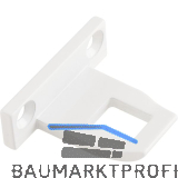 Schlie�blech zu Oberlichtschnapper ALU �berschlagh�he 15,5 mm wei� RAL 9010