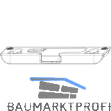 MACO Kippschlie�teil iS waagrecht 4 mm Falzluft, 9V, rechts, silber (96200)