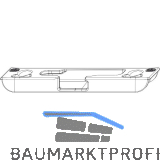 MACO Kippschlie�teil iS waagrecht 4 mm Falzluft, 9V, links, silber (96201)