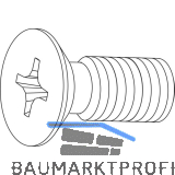 MACO Schraube f�r Scherenlagerstiftsicherung MAMMUT, M5x12 mm, wei� RAL 9016