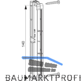 MACO MULTI-VENT Fensterfalzventil Typ 3/6/8/14 vertikal Kunststoff wei� (104743)