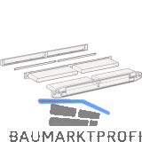 SIEGENIA Kanal-Set f�r Fensterl�fter Aeromat midi HY, Kunststoff schwarz RAL9011