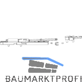 MACO Lastabtragung POWER f�r Bodenschwelle, Falztiefe 30 mm, 150 kg, links