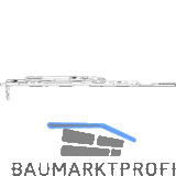 MACO MM Endverschluss Stulpfl�gelgetriebe Euronut unten mit Spreizhebel