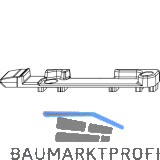 MACO Kippschlie�teil senkrecht Euronut 7/8/4, Falzluft 12 mm, silber, links