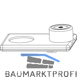 MACO-TRONIC Adapter mit Kontaktgeber, glatt (57425)