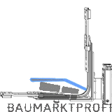 MACO MM Falzecklagerband DTuni mit �V, EH, 1iS, 12/18-13 mm, rechts, silber