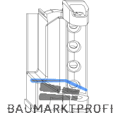 MACO Scherenlager DT130 4/18-9 mm 130 kg silber rechts (202541)