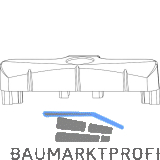 MACO Schlie�teil Standard PVC 12/20-13 ALUPLAST/DIMEX/SCH�CO silber (34741)