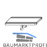 MACO MM Schnittabdeckung, silber (354966)