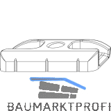 MACO Schlie�teil HG 13V, Falzluft 12mm glatt, Eurofalz 24mm, Schr�gv. (360849)