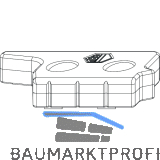 MACO MM Hebeteil Falzluft 12 mm Eurofalz 24 mm 13V silber rechts (356333)